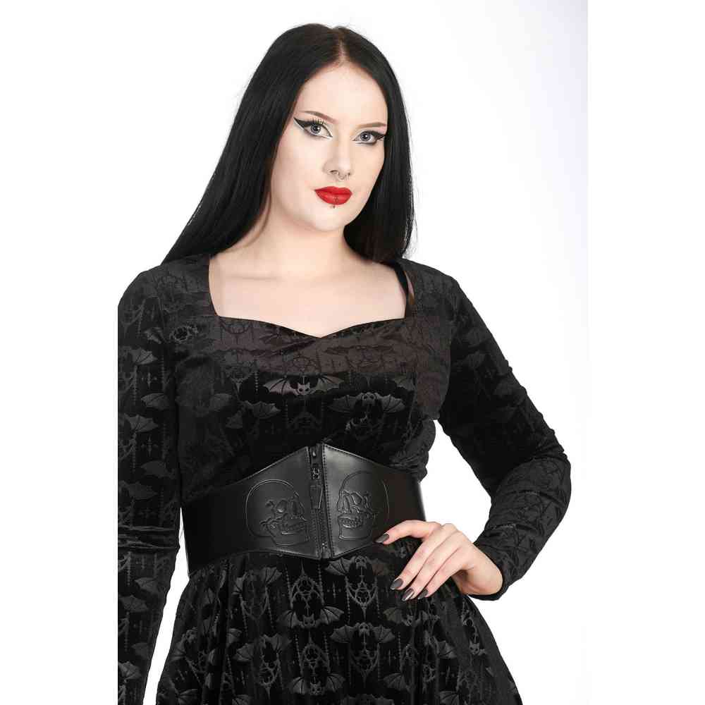 Banned - Fire Armour Taille riem - Zwart